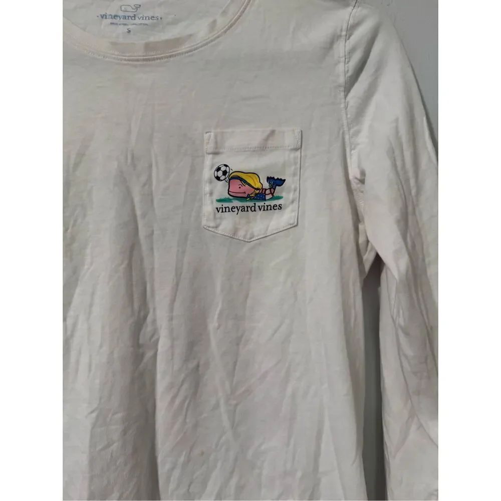 Vineyard vines soccer long sleeve top S